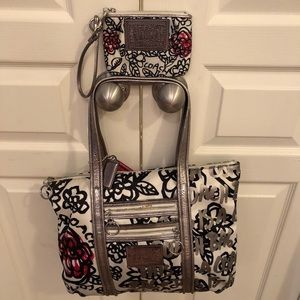 Coach POPPY Tote + Matching Wristlet